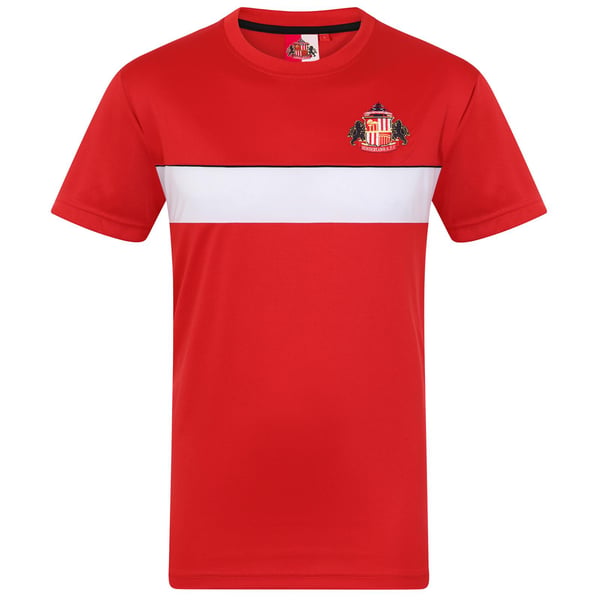 Sunderland AFC Mens Football Polyester T-Shirt Sunderland AFC Mens Football Polyester T-Shirt