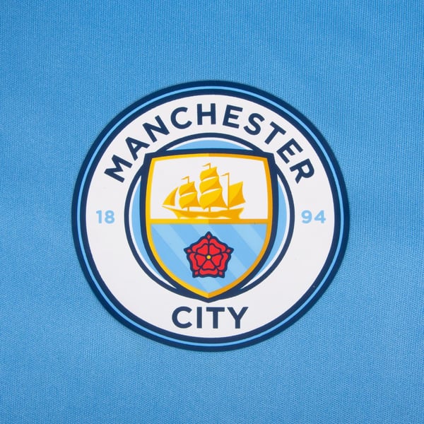 Manchester City FC Mens Football Polyester T-Shirt