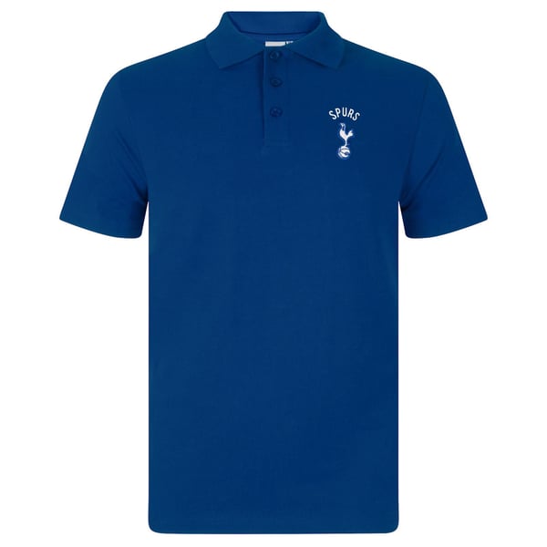 Tottenham Hotspur FC Mens Crest Polo Shirt