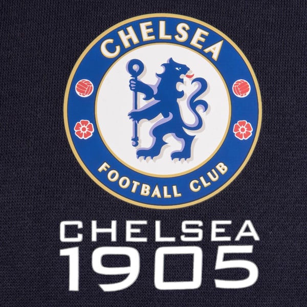 Chelsea FC Boys Fleece Full Zip Hoodie