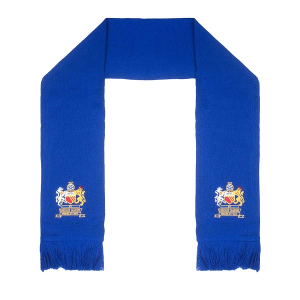 Fan Originals United 1968 Crest Bar Scarf