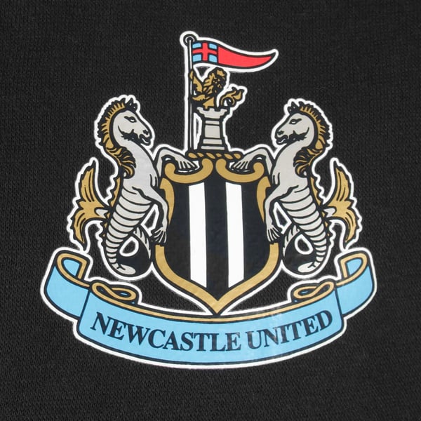 Newcastle United FC Mens Fleece Full Zip Hoodie