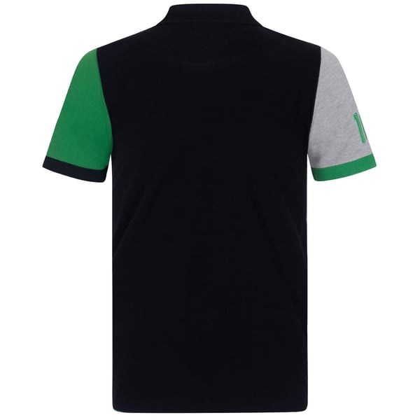 Celtic FC Mens Contrast Sleeves Polo Shirt