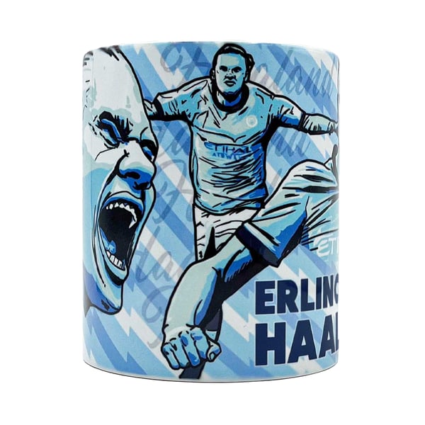 Manchester United FC Erling Haaland Ceramic 312ml Mug