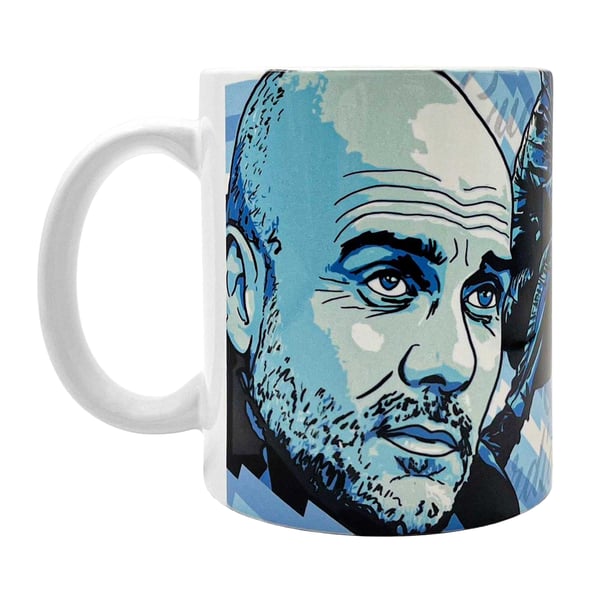 Manchester United FC Pep Guardiola Ceramic 312ml Mug