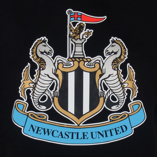 Newcastle United FC Boys Fleece Full Zip Hoodie