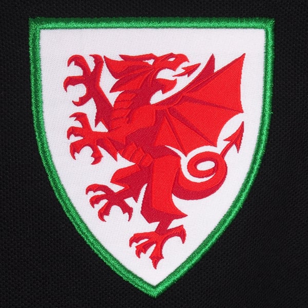Wales Cymru Miesten Crest Poolopaita