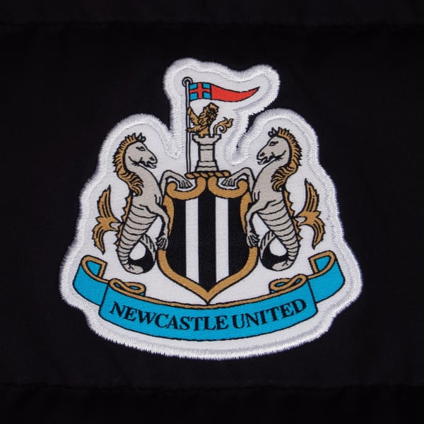 Newcastle United FC Mens Quilted Padded Gilet