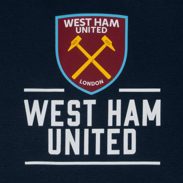 West Ham United FC Boys Full Zip Hoodie