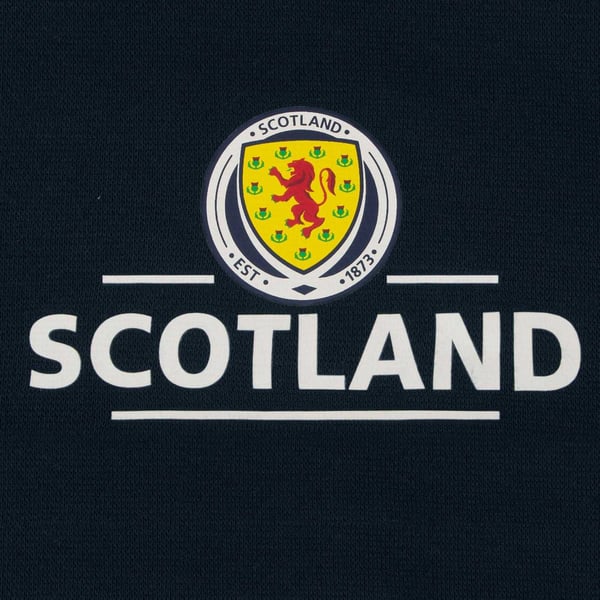 Scotland FA Boys Fleece Full Zip Hoodie