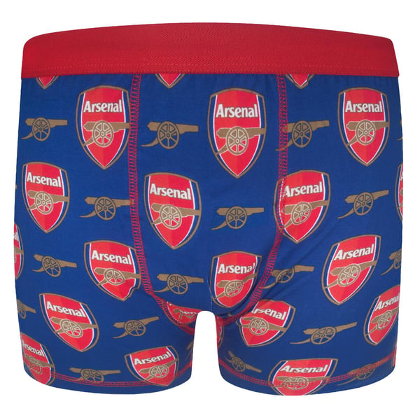 Arsenal FC Boys Repeat Print Boxer Shorts Arsenal FC Boys Repeat Print Boxer Shorts