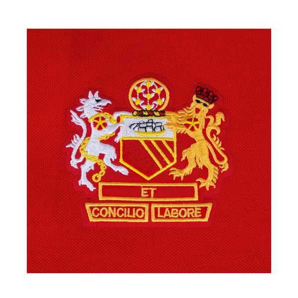 Fan Originals Mens Manchester Crest Polo Shirt