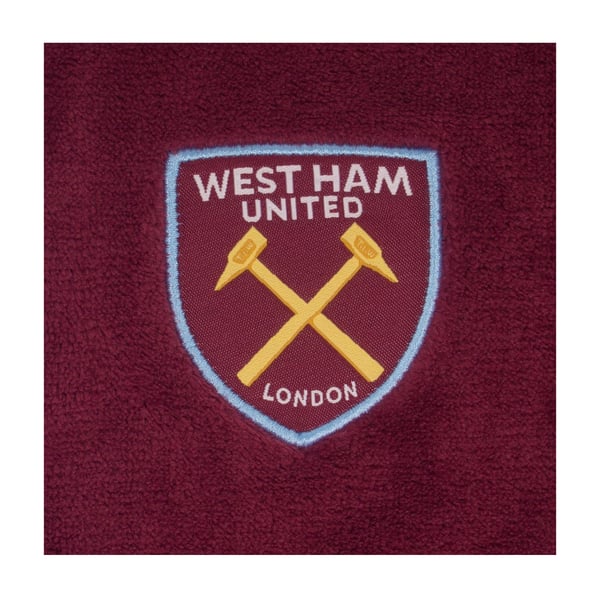 West Ham United FC Baby Crest Fleece Dressing Gown