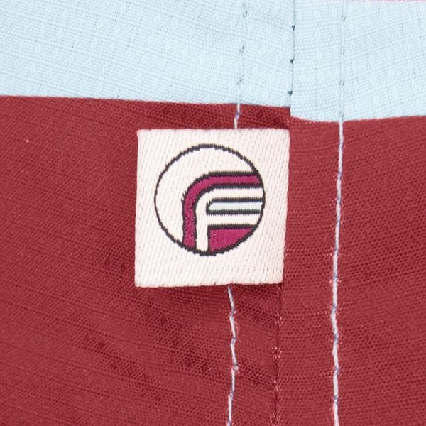 Fan Originals Contrast Striped Bucket Hat