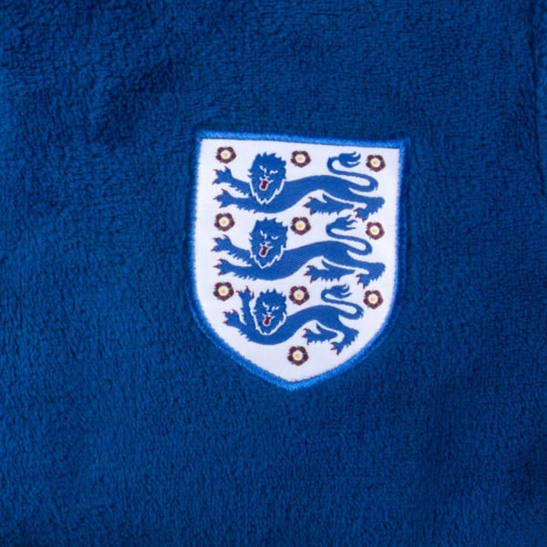 England Boys Crest Fleece Dressing Gown