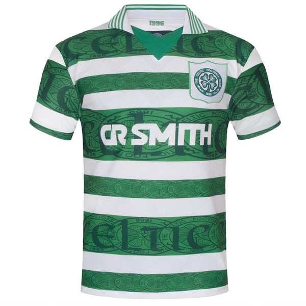 Celtic FC Mens 1996 Retro Home Shirt