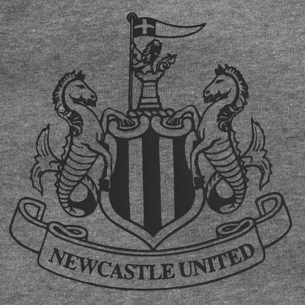 Newcastle United FC Mens Quarter Zip Sweatshirt