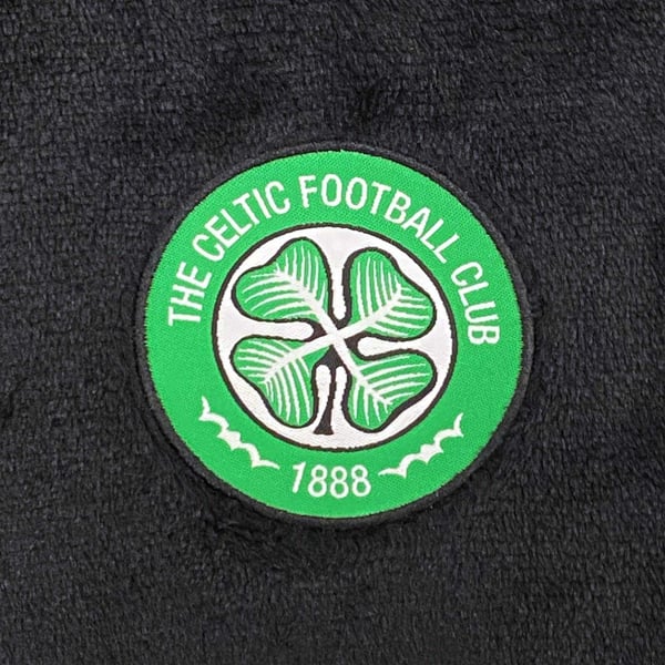 Celtic FC Childrens/Kids Crest Fleece All-In-One Nightwear