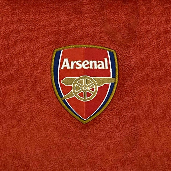 Arsenal FC Childrens/Kids Crest Fleece All-In-One Nightwear