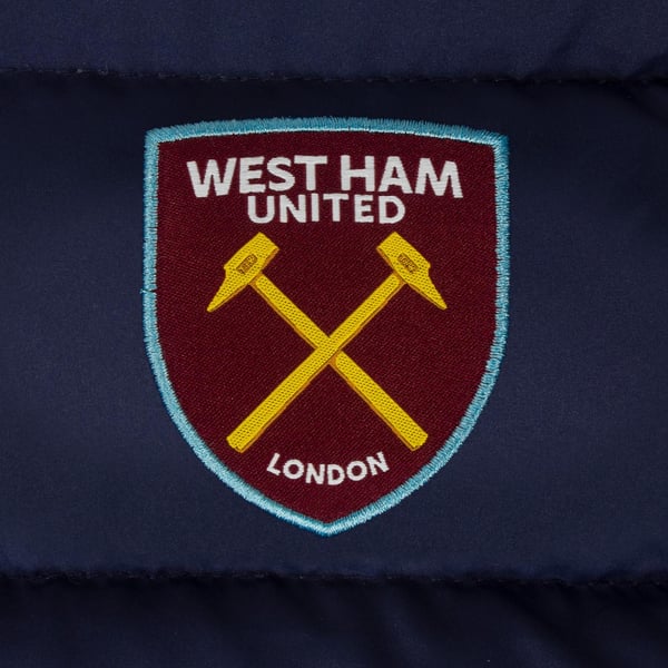 West Ham United FC Boys Padded Gilet