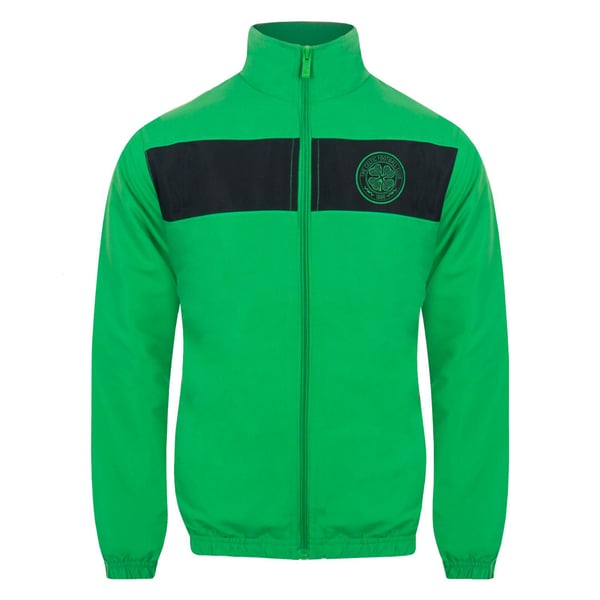 Celtic FC Boys Contrast Striped Tracksuit