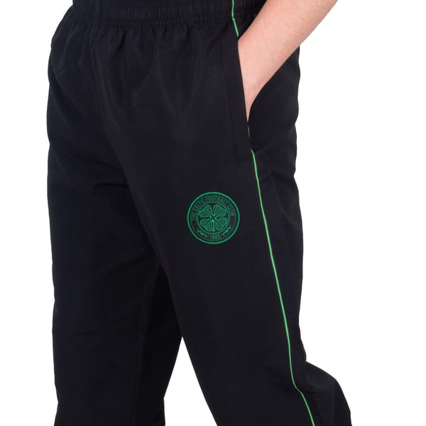 Celtic FC Boys Contrast Striped Tracksuit