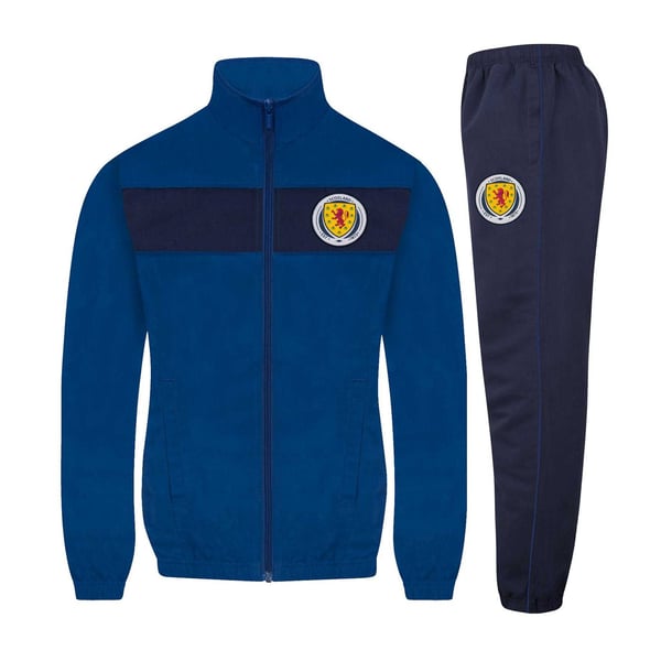 Scotland Boys Contrast Striped Tracksuit Scotland Boys Contrast Striped Tracksuit
