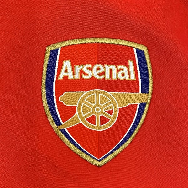 Arsenal FC Mens Crest Two Tone Tracksuit