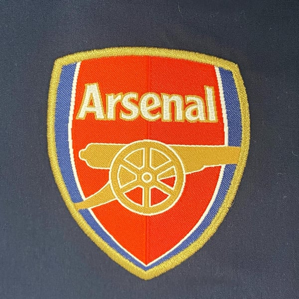 Arsenal FC Mens Crest Two Tone Tracksuit