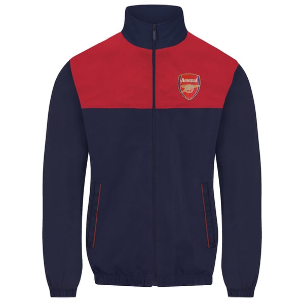 Arsenal FC Mens Crest Two Tone Tracksuit