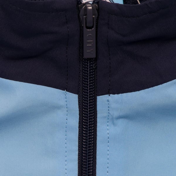 Manchester City FC Mens Crest Two Tone Tracksuit