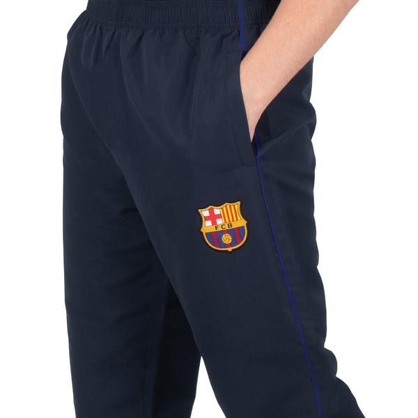 FC Barcelona Mens Contrast Striped Tracksuit