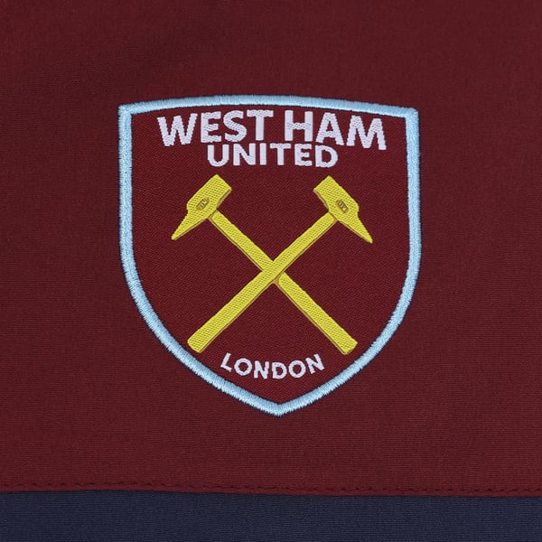 West Ham United FC Mens Crest Two Tone Tracksuit