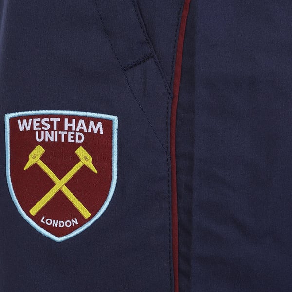 West Ham United FC Mens Crest Two Tone Tracksuit