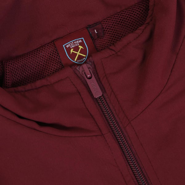 West Ham United FC Mens Crest Two Tone Tracksuit