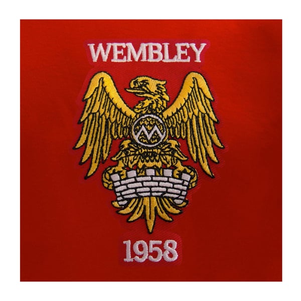 Fan Originals Mens United Wembley 1958 Crest T-Shirt