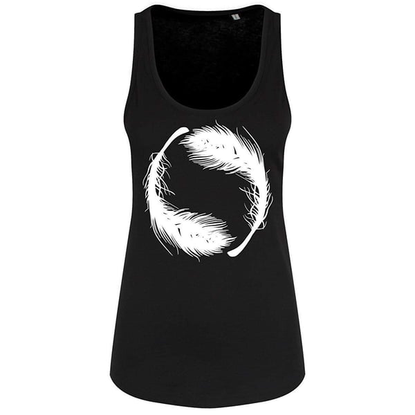 Grindstore Yin Yang-fjer, svævende tank til kvinder/damer
