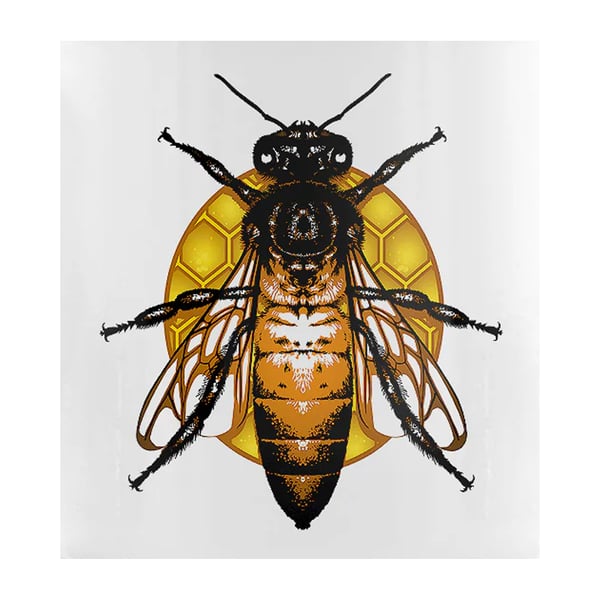 Grindstore Queen Bee Enamel Mug