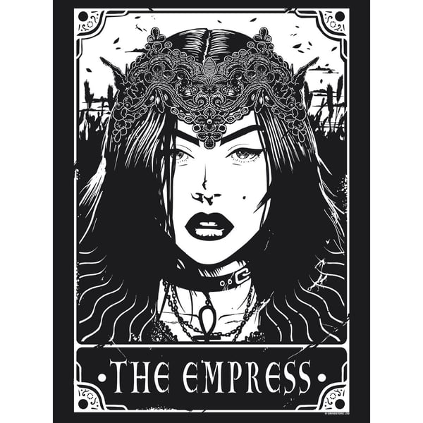 Deadly Tarot Naisten Keisarinna T-paita