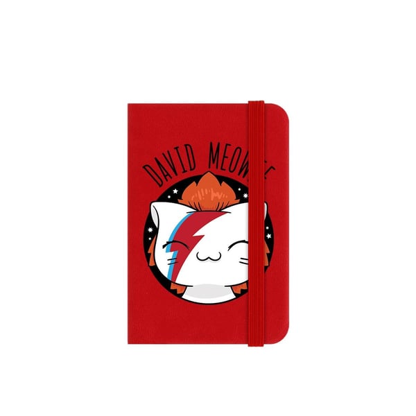 VI Pets Mini David Meowie Notesbog