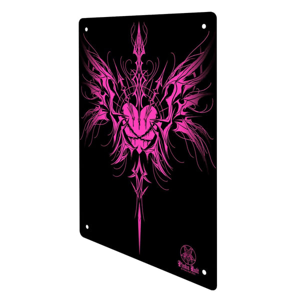 Pinku Kult Genesis Tin Mini Plaque