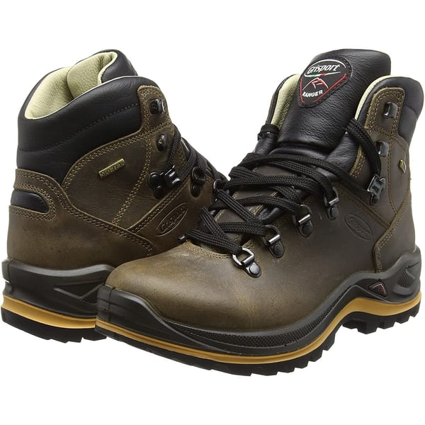 Grisport Unisex Adult Aztec Waxy Leather Wide Walking Boots