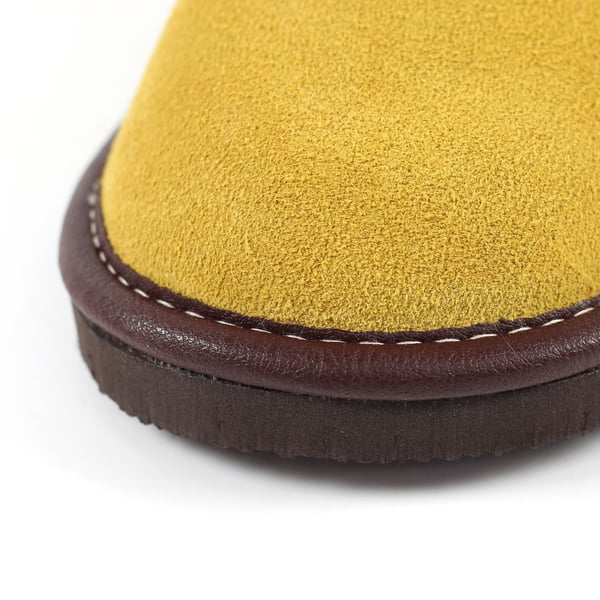 Lazy Dogz Womens/Ladies Otto Faux Fur Trim Suede Slippers
