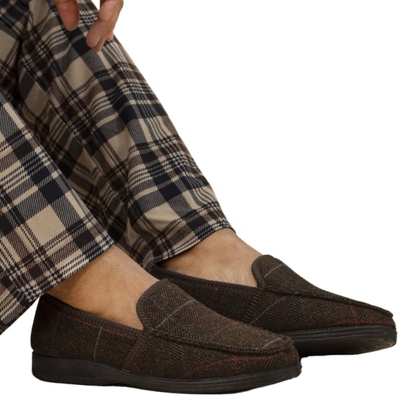 Lazy Dogz Mens Eisenhower Slippers