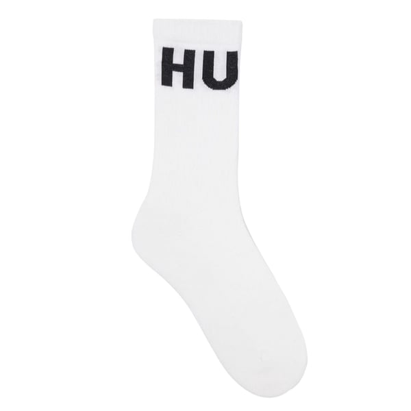 Hugo Unisex Vuxen Ikoniska Kontrastlogotyp Strumpor (3-pack)