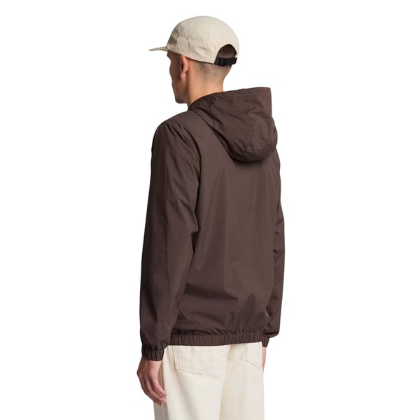 Lyle & Scott Mens Tonal Eagle Hooded Bomber Jacket