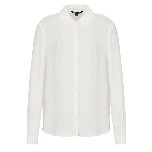 Armani Exchange Womens/Ladies Plain Soft Touch Shirt