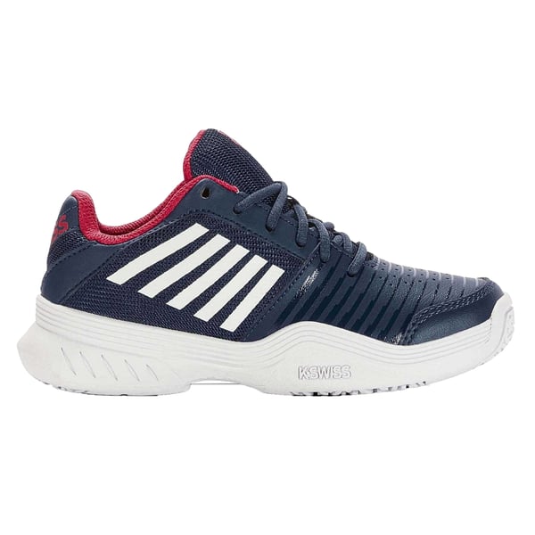 K-Swiss Childrens/Kids Court Express Omni Leather Tennis Shoes