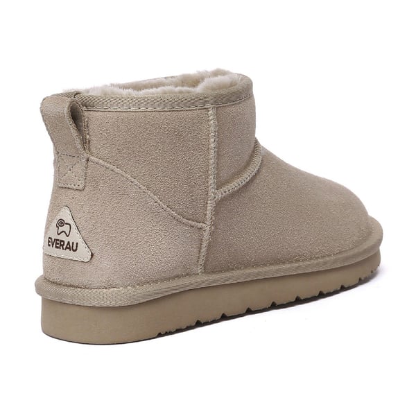 EverAu Womens/Ladies Finch Ultra Classic Cow Suede Mini Boots