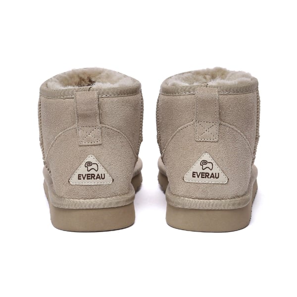 EverAu Womens/Ladies Finch Ultra Classic Cow Suede Mini Boots